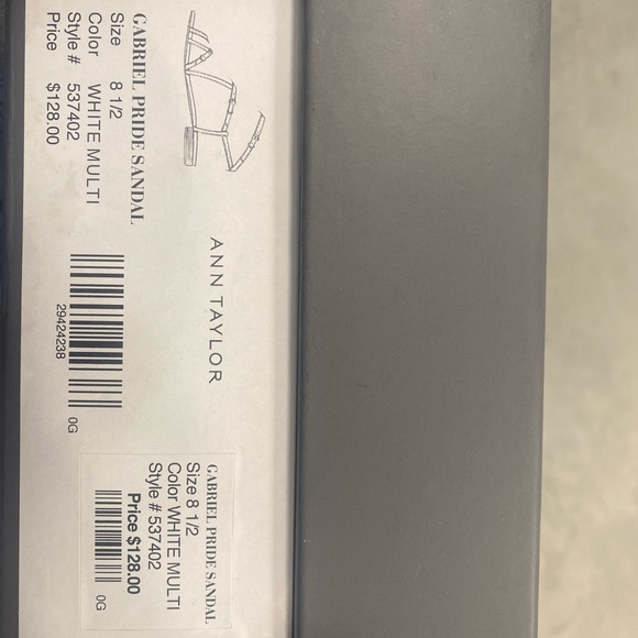 ANN TAYLOR GABRIEL PRIDE SANDALS NIB - Picture 5 of 5